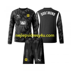 Fotbalový Dres Borussia Dortmund Brankářské Dětské Čtvrtý 2024/25 Dlouhý Rukáv